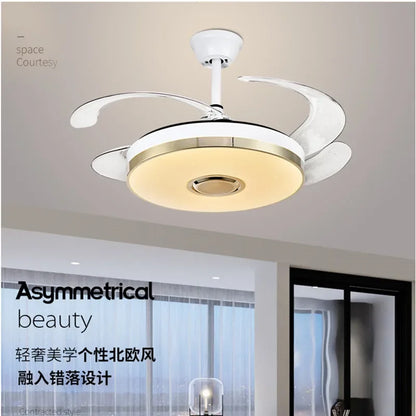 DecorBites™ Luminous Light Ceiling Fan with Bluetooth Speaker Remote Control