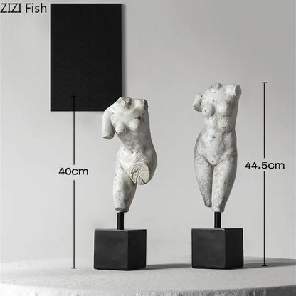 DecorBites™ Body Art Resin Sculpture Decor Ornaments