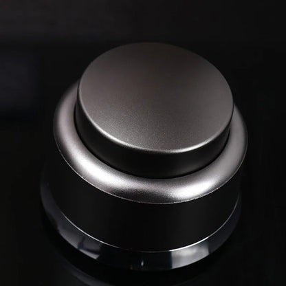 DecorBites™ Adjustable Coffee Tamper | Stainless Steel Flat Base | Barista Tool