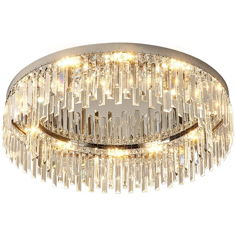 DecorBites™ Crystal Ceiling Lamp: Modern Minimalist Light Luxury for Home Indoor Lighting