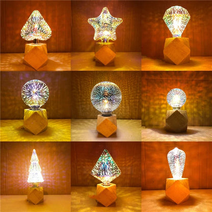 ™ LED Firework Table Lamp for Living Room Bedroom Décor