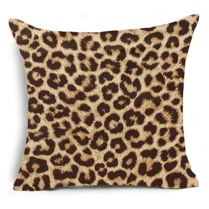 DecorBites™ Animal Print Pillowcase Cushion Cover Home Decoration for Sofa
