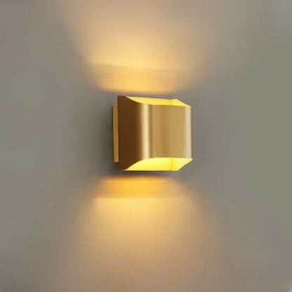DecorBites™ Copper Brass Wall Sconce, Modern Minimalist Designer Wall Lamp for Home Lighting