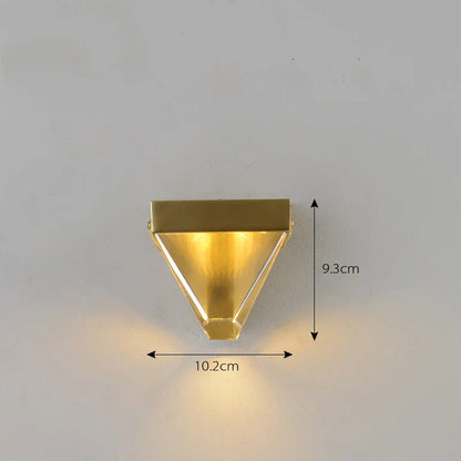 DecorBites™ Crystal Wall Sconce Light for Living Room Bedroom Hallway Lighting