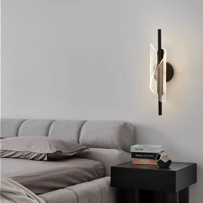™ Gold Black LED Wall Sconce Light for Bedroom Living room Aisle Corridor