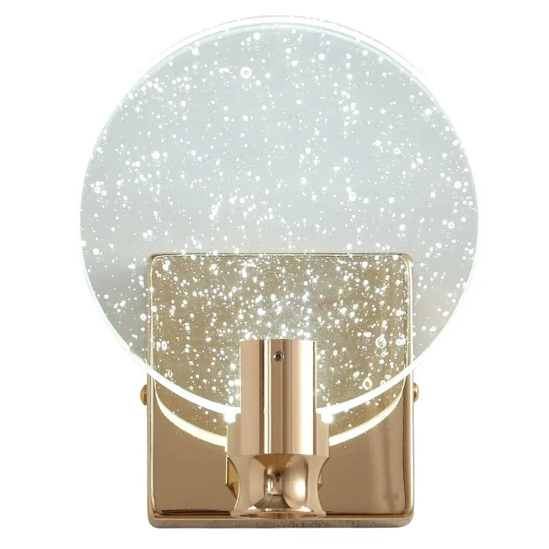DecorBites™ Crystal Bubble Wall Lamp: Modern Luxury Lighting for Bedroom, Living Room, and Aisle