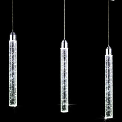 DecorBites™ Crystal LED Pendant Light for Dining Room, Living Room, and Bedroom