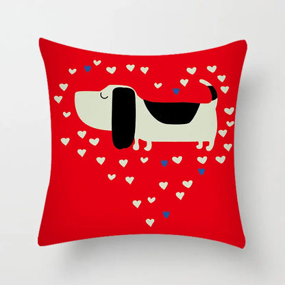 ™ Hello Cat Pillow Cover - Modern Design for Home Decor - Cute & Cozy