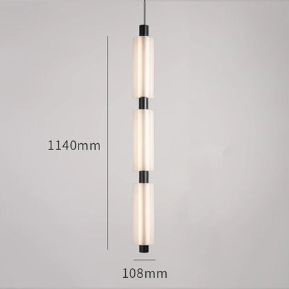 DecorBites™ Acrylic Minimalist Pendant Lights | Contemporary LED Bedside Lamp for Restaurant and Industrial Decor