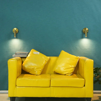 DecorBites™ LED Wall Lamp: Modern Warm Light with Knob Switch for Living Room, Bedroom, Hotel