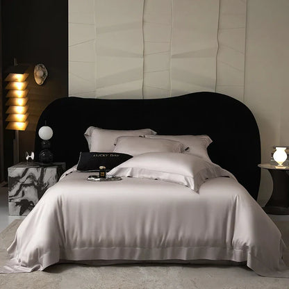 DecorBites™ 1000TC Lyocell Eucalyptus Fiber Bedding Set for Super Soft Silky Feel