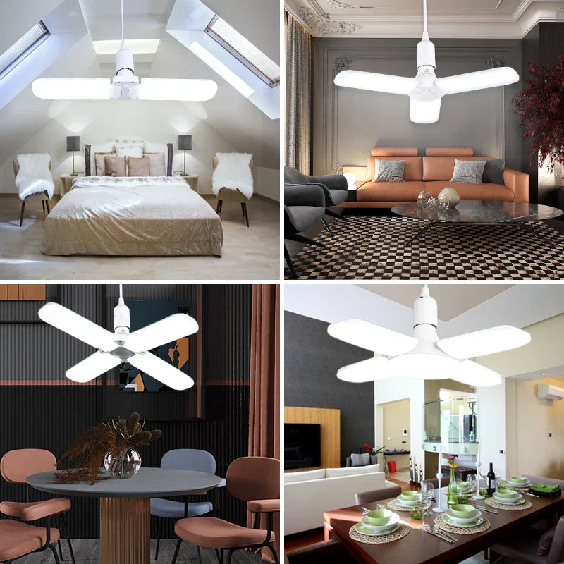 DecorBites™ 60W LED Ceiling Fan Light for Kitchen & Home Decor