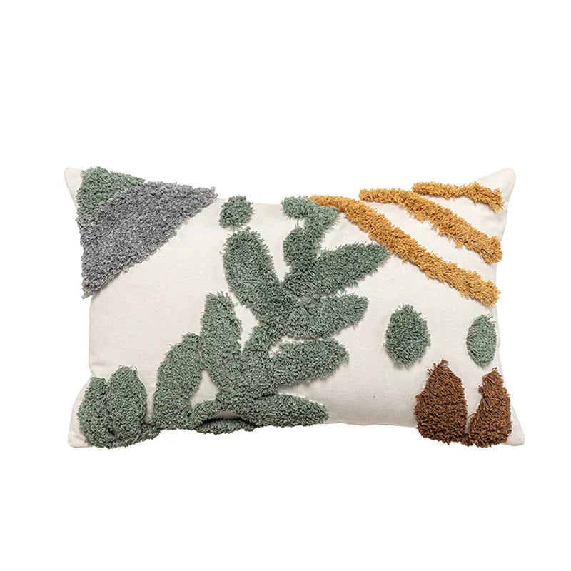 DecorBites™ Bohemian Loop Plush Cushion Cover for Living Room Sofa