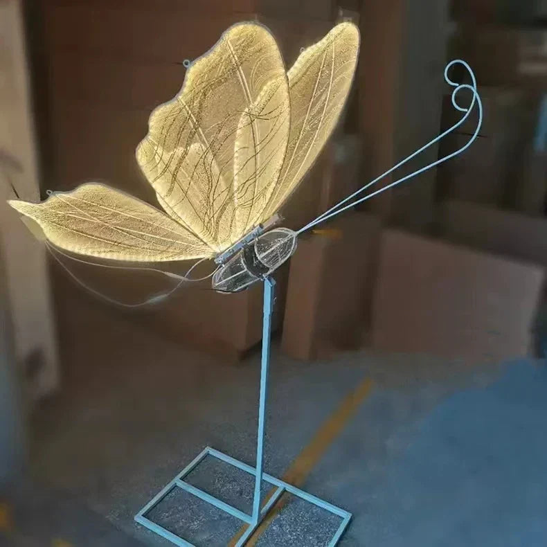 DecorBites™ LED Butterfly Wing Lace Hanging Lamps for Romantic Decoration and Party Lights
