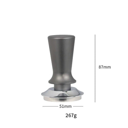 DecorBites™ Adjustable Coffee Tamper | Stainless Steel Flat Base | Barista Tool