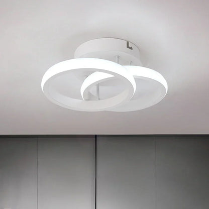 DecorBites™ Acrylic LED Ceiling Lamp: Modern Home Decor Lighting for Bedroom, Hallway, and Aisle