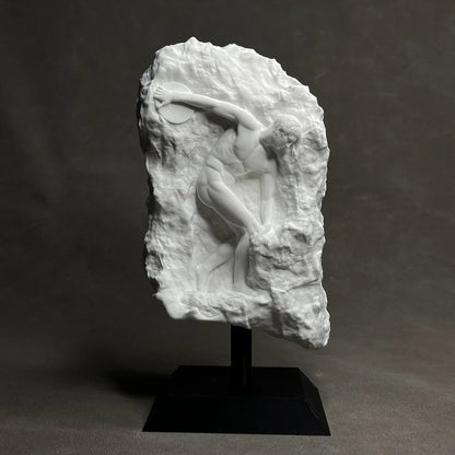 DecorBites™ Discus Throwing Nude Sculpture Home Decor Figurine