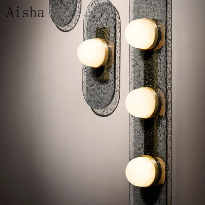 DecorBites™ Glass Wall Lamp for Home Bedroom Staircase Decor