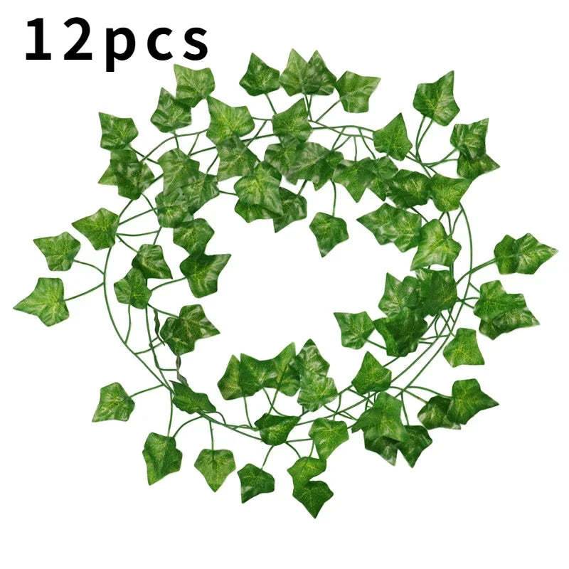 DecorBites™ 12pcs 2.2M Ivy Green Garland String Wall Decoration Artificial Plants