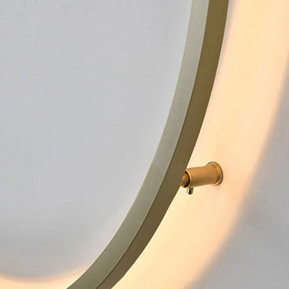 DecorBites™ Black Gold Dimmable Wall Light USB Plug Bedroom Sconce