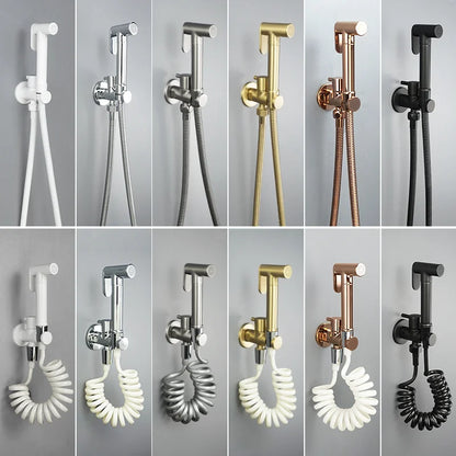 DecorBites™ Brass Bidet Spray Kit with Portable Valve for Bathroom Anus Shower