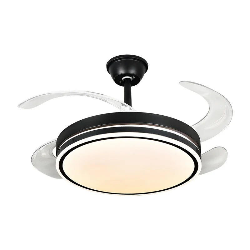 DecorBites™ LED Invisible Fan Lamp Modern Ceiling Chandelier for Living Room Bedroom