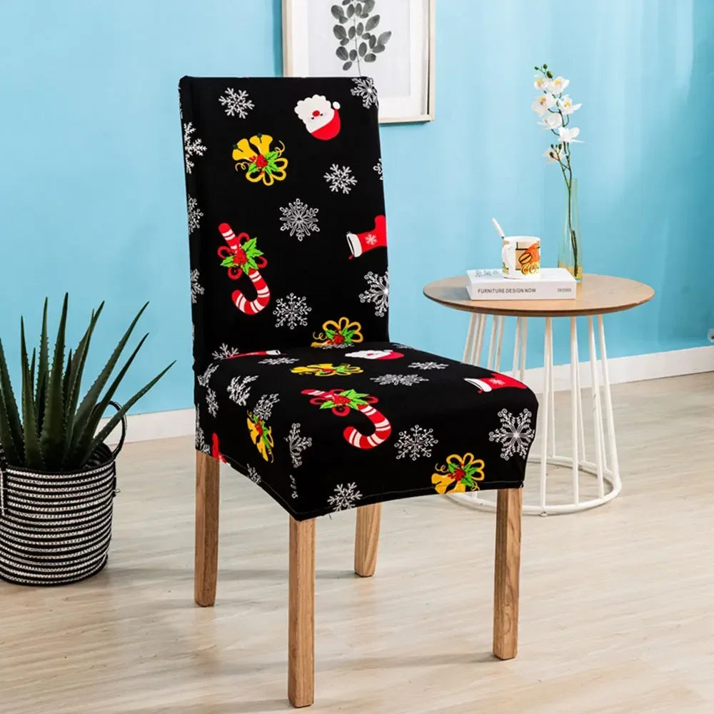 DecorBites™ Bohemian Mandala Stretch Chair Cover Slipcovers - Elastic Seat Case for Banquets