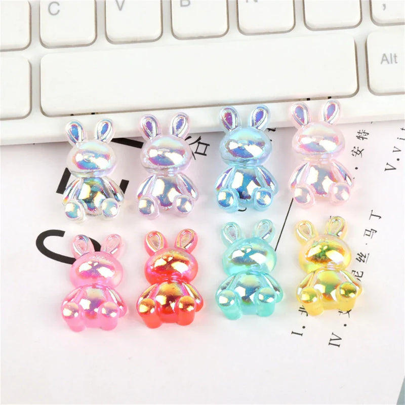 ™ Kawaii Rabbit Resin Cabochon for Scrapbooking and DIY Crafts