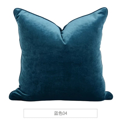 DecorBites™ Luxe Italy Velvet Pillowslip, High-Grade Cushion Case for Living Room Sofa