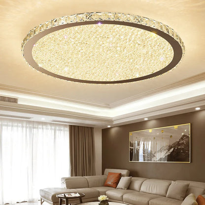 DecorBites™ Crystal Ceiling Light for Home Living Room Bedroom, LED Bulbs Included