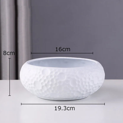 DecorBites™ Ceramic Vase Modern Decor Ornaments Pot Plants Flower Arrangement Ornamental Decor vase