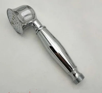 DecorBites™ Antique Gold Handheld Shower Head with Holder and Plumbing Hose