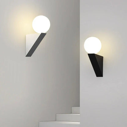 DecorBites™ Glass Ball Modern G9 LED Wall Sconce, 9W Indoor Wall Lamp for Bedroom Living Room