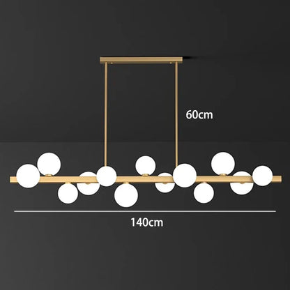 DecorBites™ LED Pendant Chandeliers for Modern Home Decor and Indoor Lighting