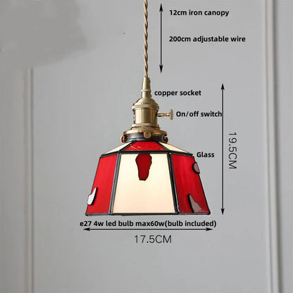 DecorBites™ Clear Glass LED Pendant Lights for Modern Home Decor and Restaurant, 200cm Wire