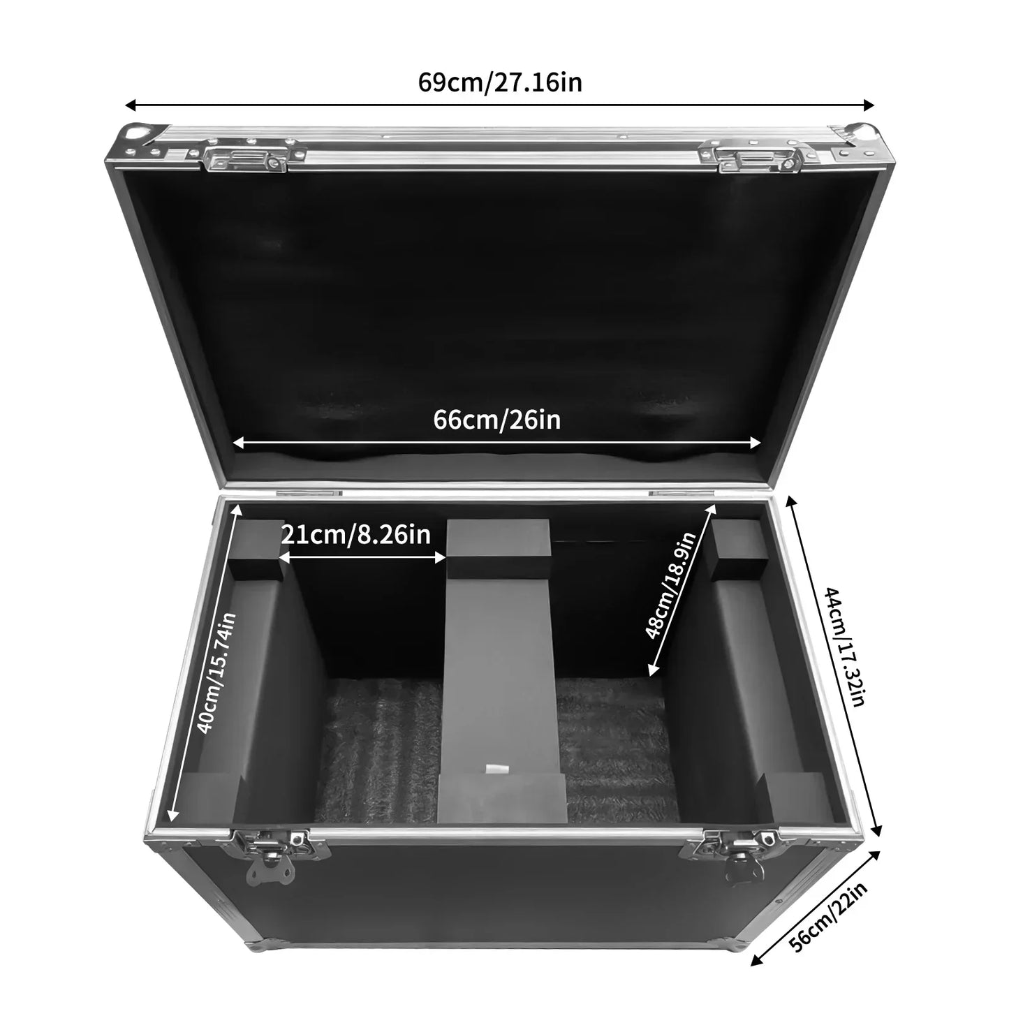 DecorBites™ G-Tour Style Case for 2 230W Beam Gobo Trigeminal Moving Head Light