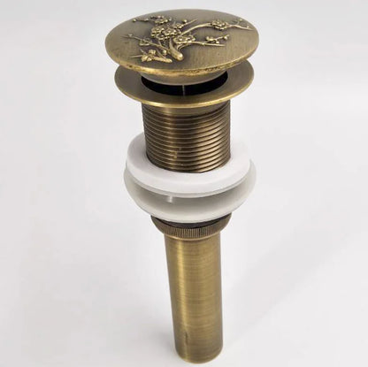 DecorBites™ Antique Brass Vessel Sink Drain - Bathroom Accessory