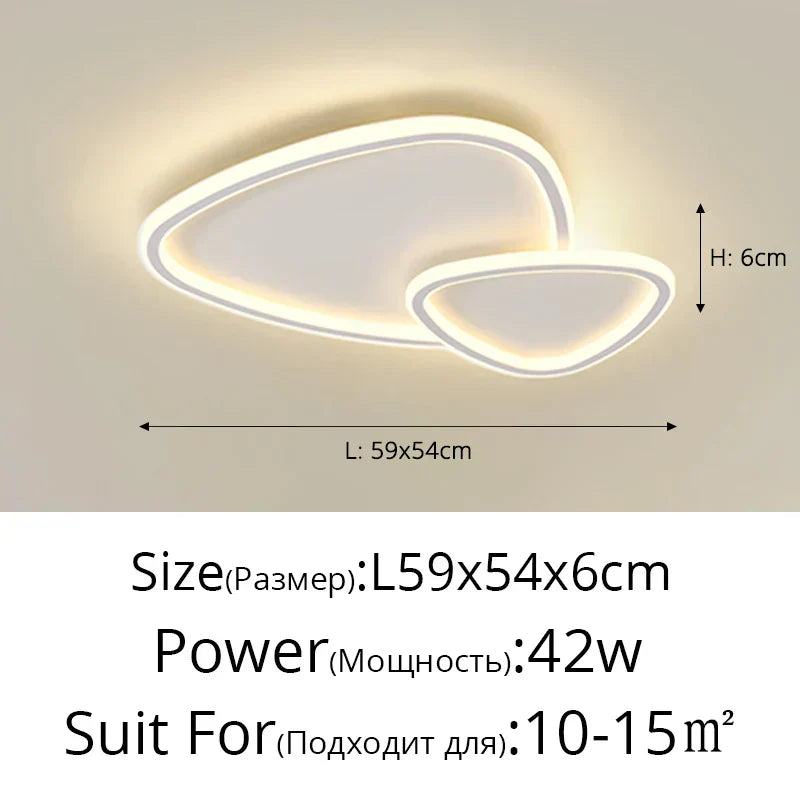 DecorBites™ Elegant Master Bedroom Chandelier Ceiling Living Room Lighting