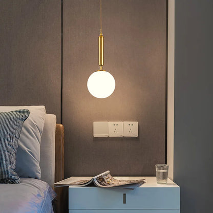 DecorBites™ Glass Ball LED Chandelier - Minimalist Nordic Art for Home, Restaurant, Bar & Bedroom