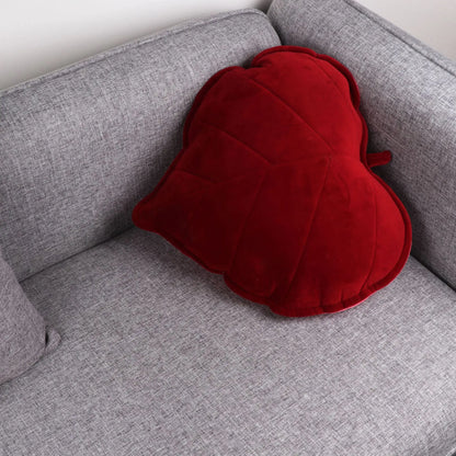 DecorBites™ 3D Leaf Shaped Throw Pillows for Living Room Sofa Couch Decor
