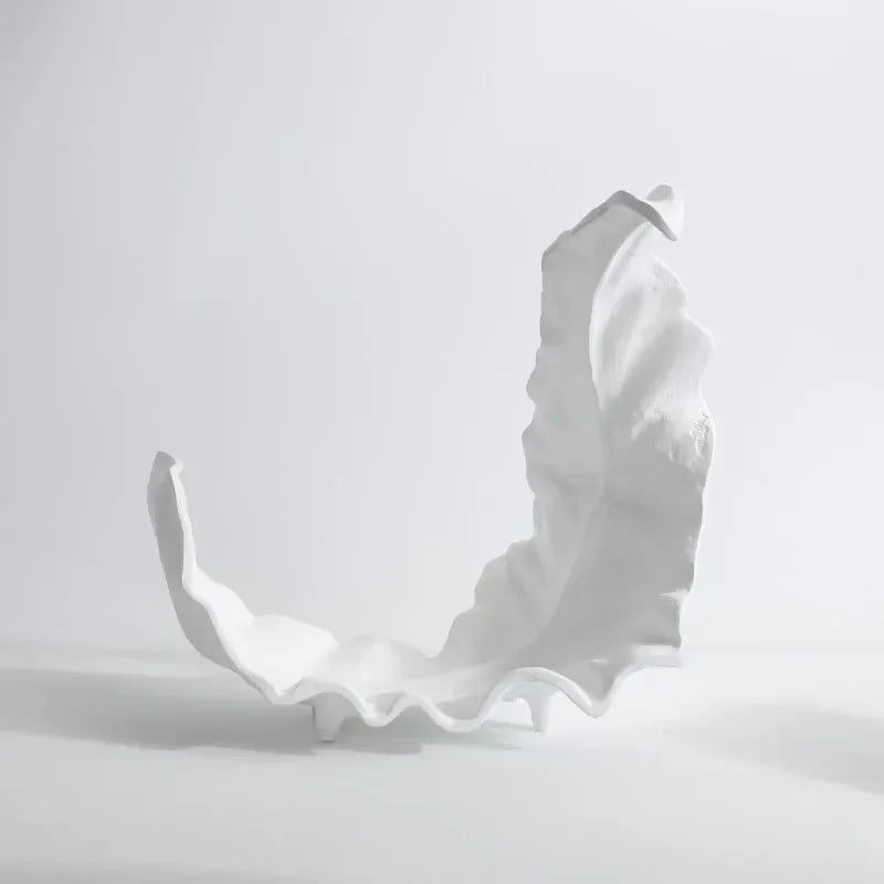 ™ Leaf Tray Resin Bowl: Handcrafted Desktop Storage & Home Decor