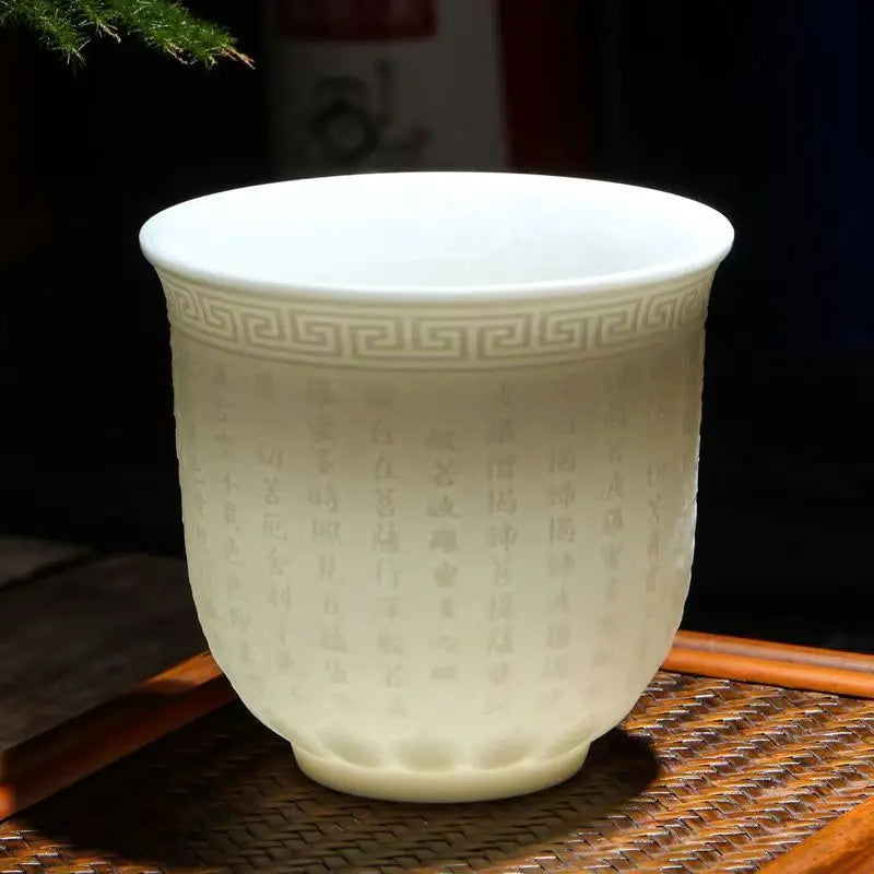 DecorBites™ Bone China Tea Cup Set | Cute Goat Fat Jade Ceramic Teacups & Mugs