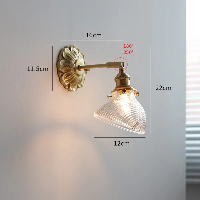 DecorBites™ Ceramic Ball LED Wall Lights: Copper Nordic Modern Wandlamp Murale