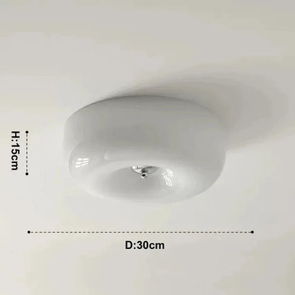 DecorBites™ French Cream Ceiling Lamp for Bedroom Children's Room Balcony, Simple Creative Decorative Lighting