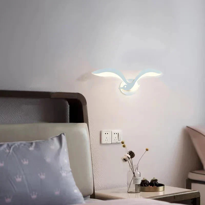 DecorBites™ LED Jellyfish Wall Sconce Light for Modern Indoor Living Room Bedroom Stair Lamp
