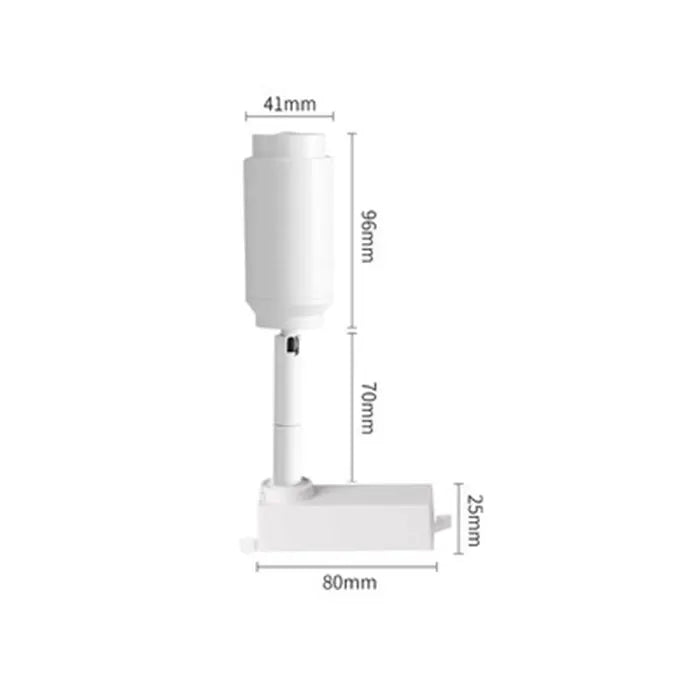 DecorBites™ Adjustable Beam LED Ceiling Lamp with Multi-Angle Track Lighting