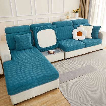 DecorBites™ Jacquard Sofa Seat Cover Furniture Protector Stretch Washable Slipcovers