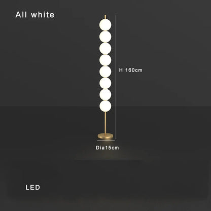 DecorBites™ Brass Floor Lamp for Living Room & Bedside Decor