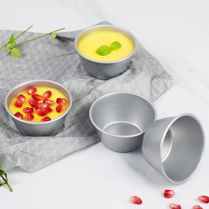 DecorBites™ Carbon Steel Cake Cups Mold for Delicious Desserts