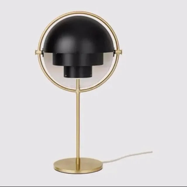 DecorBites™ Black Gold Metal Floor Lamp for Modern Living Room and Bedroom Décor